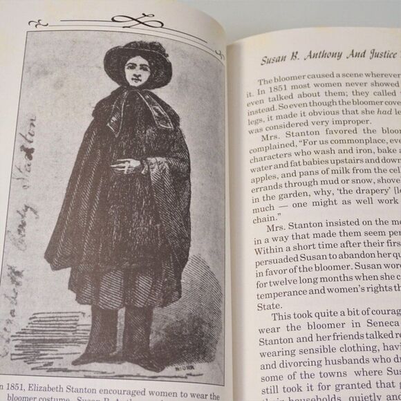 Susan B. Anthony And Justice For All By Jeanne Gehret 1994 Paperback - Picture 7 of 9